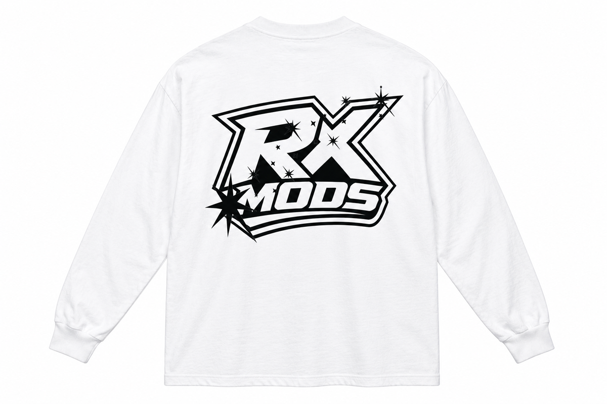 RX Mods White Long Sleeve