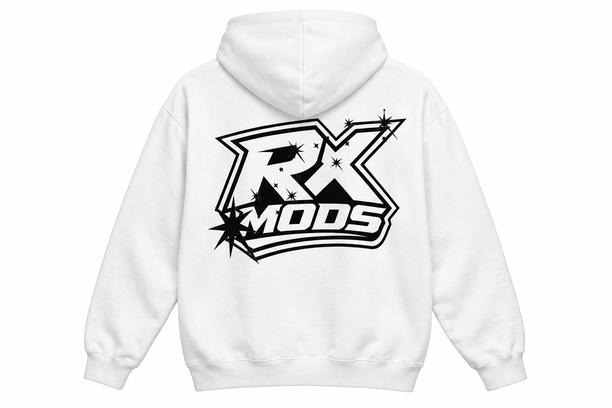 RX Mods White Hoodie
