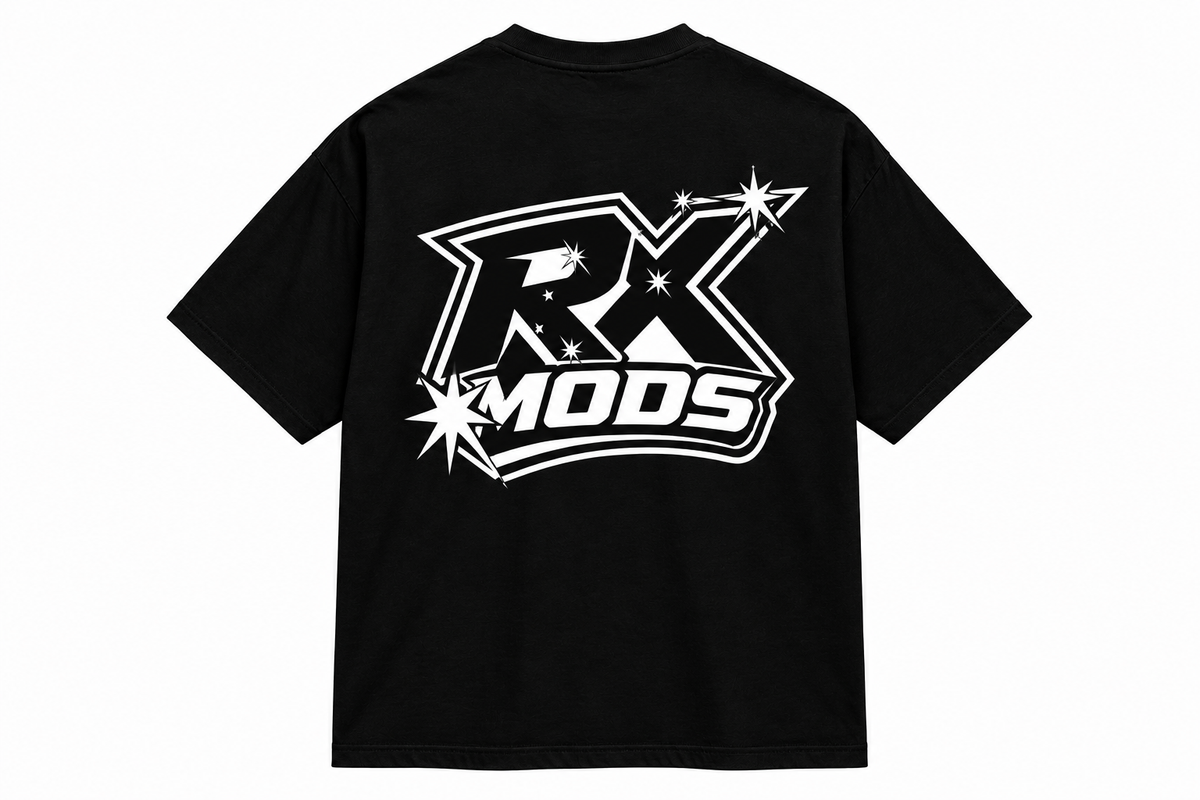 RX Mods Black T-Shirt