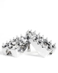 Chrome Ebike rear peg kit